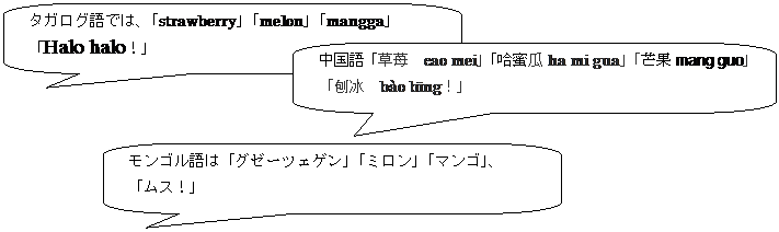 円形吹き出し: 100は
男っぽいかな?